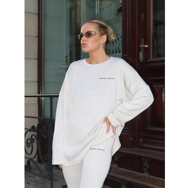 Толстовка Magda Matyja JETLAG LONGSLEEVE GREY