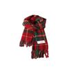 Red Plaid Scarf - Warm & Versatile Winter Gift for Women and Couples