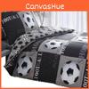 Football Themed Bedding Set With 3d Print And Satin Weave For Teen Sleep Comfort