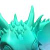 3D Printed Dragon Speaker Stand Lying Dragon Smart Speaker Base Cartoon Dragon