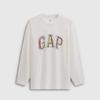 Gap Unisex Logo Graffiti Print Long Sleeve T-Shirt