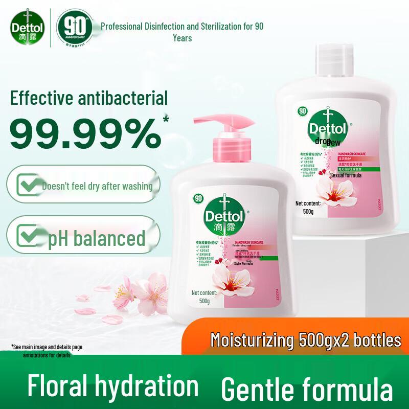 Dettol Healthy Antibacterial Hand Soap Refill Pack