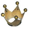 Accessoire décoratif - Rayher - Couronne en métal - 3 cm - Doré - Intérieur