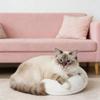 4PCS Washable Removable Cover Cats Toy Pillow for Easy Cleaning and Maintenance Entertainment Cushion Rest Place Pillow