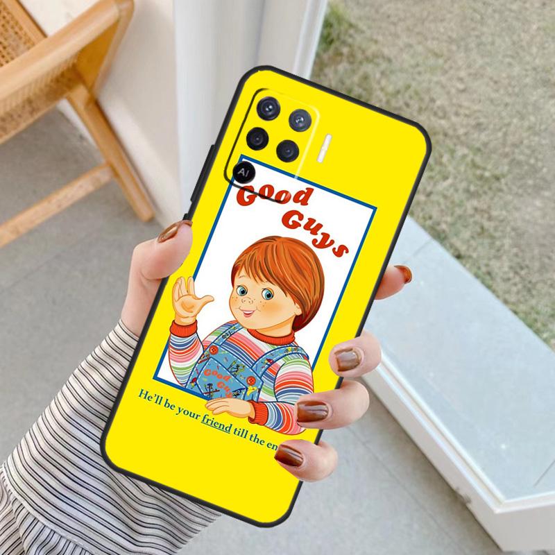 

Good Guys Child Play Chucky Case For OPPO A17 A57 A77 A16 A76 A96 A52 A72 A91 A93 A5 A9 A15 A53S A54S A74 A94 A78 Cover OPPO A17