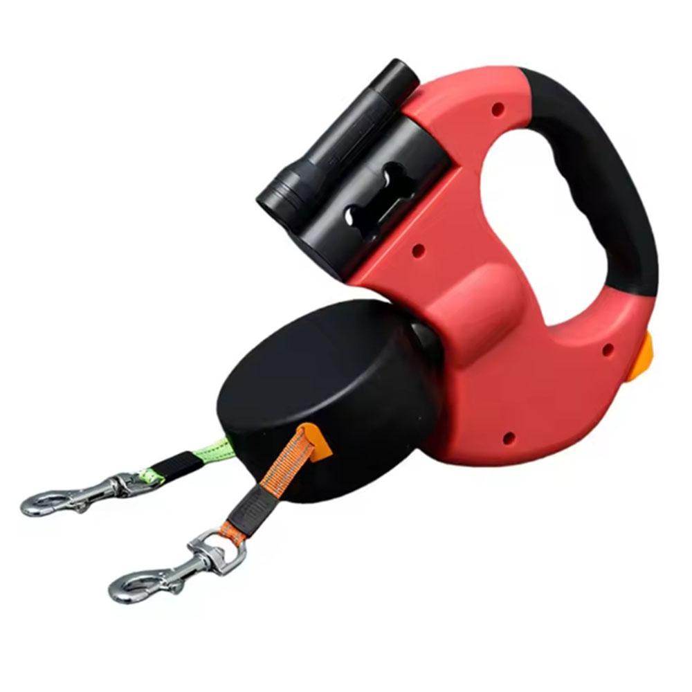 Dog Leash, Two-in-one Double-headed Automatic Retractable Leash. Suitable for Medium-sized Dogs and Small Dogs