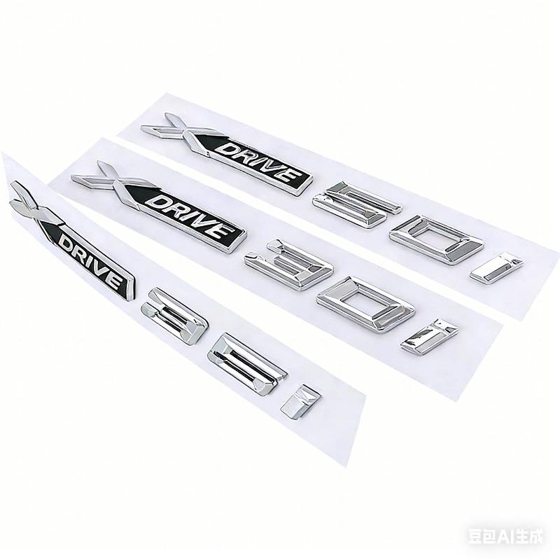 Suitable for X3X5X6 car logo modified fender xdrive20I 28I 30I 35I 50I modified label