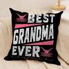 Best Grandparents Ever Cushion Cover Soft Plush Fabric DoubleSided Printed Cushion Covers for All Seasons Modern Home Decor