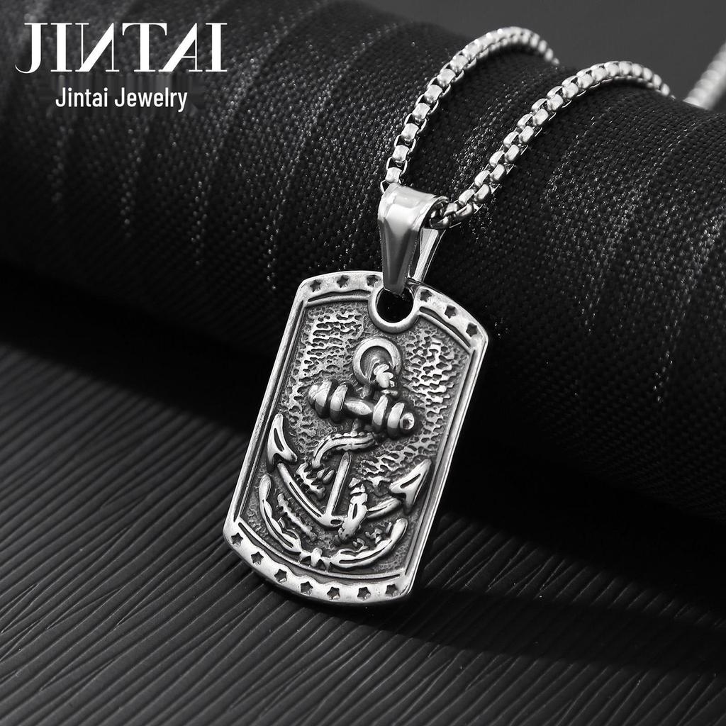 Men's Fashion Trend Stainless Steel Titanium Pendant Jewelry