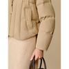 Inman Women's Stand-Collar Textured Duck Down Jacket