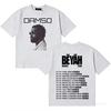 Singer Damso Tour Beyah Album Hip Hop Aesthetic Short Sleeve T Shirt Unisex WOMEN Loose ONeck Cotton Tshrit Unisex Ins Yk