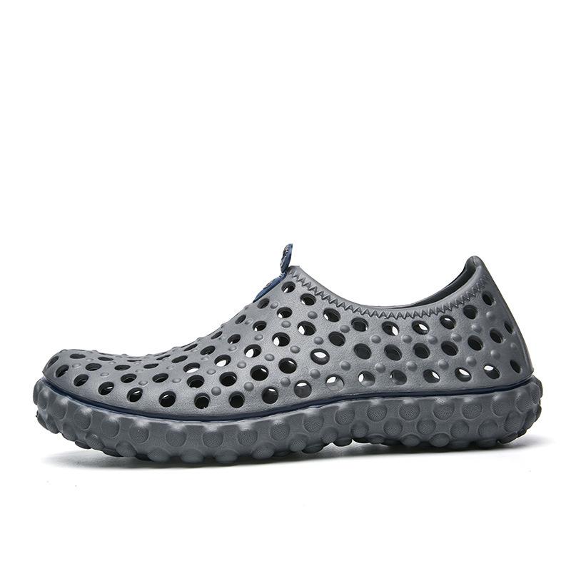 Sandals Trend Bag Heel Hole Shoes Sports Casual Waterproof Beach Shoes Platform Non-Slip Men'S Slippers