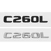 Car Sticker Modified Letter Number Trunk Emblem Badge Decal for Mercedes Benz C200L C220L C260L C300L C320L C Class Accessories