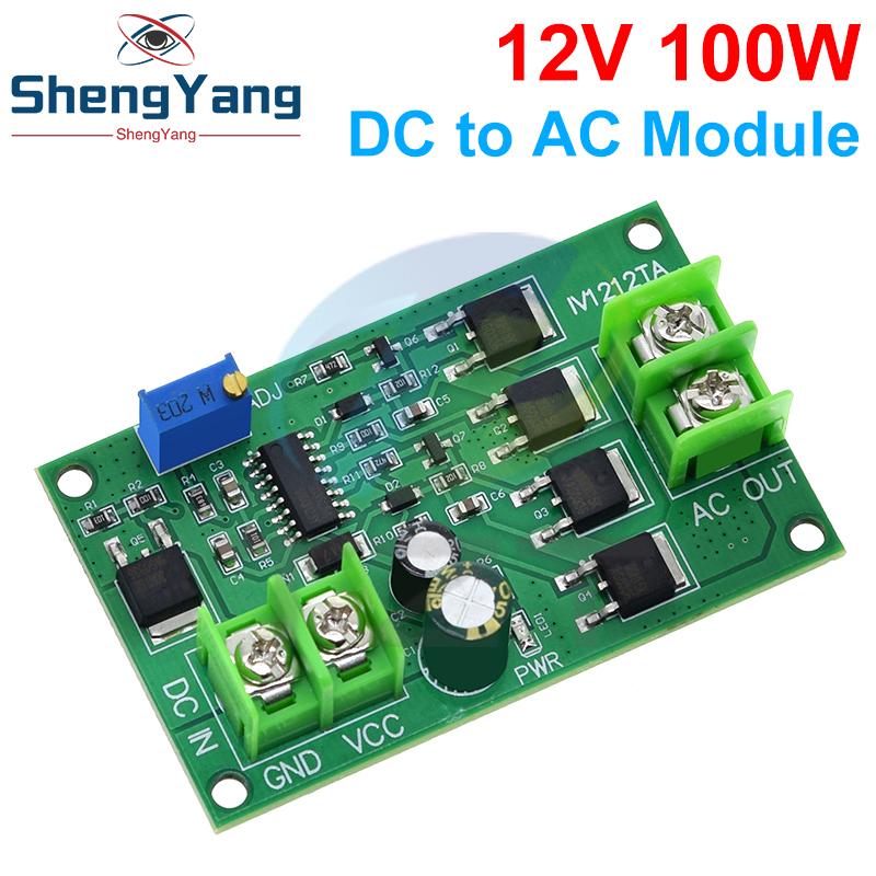 100W DC-AC Power Inverter Transformer DC 12V to AC 12/24V Square Wave Signal Generator Voltage Regulator Power Converter Board