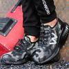 Nuove Scarpe Antinfortunistiche da Uomo Traspiranti con Puntale in Acciaio, Antiscivolo, Stivali da Lavoro Indistruttibili, Scarpe Antiscasso, Scarpe da Lavoro da Uomo