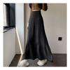 Navava Shirring Banding Knit Long Skirt Ns390