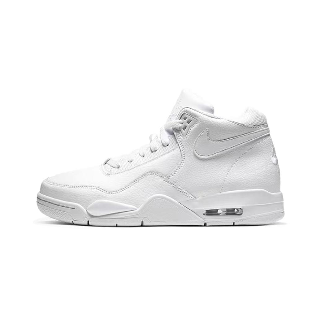 Nike Flight Legacy Unreplied Letters Synthetic Leather Cushioning Slip Resistant Abrasion Resistant Low Top BQ4212-101(Team1727-)