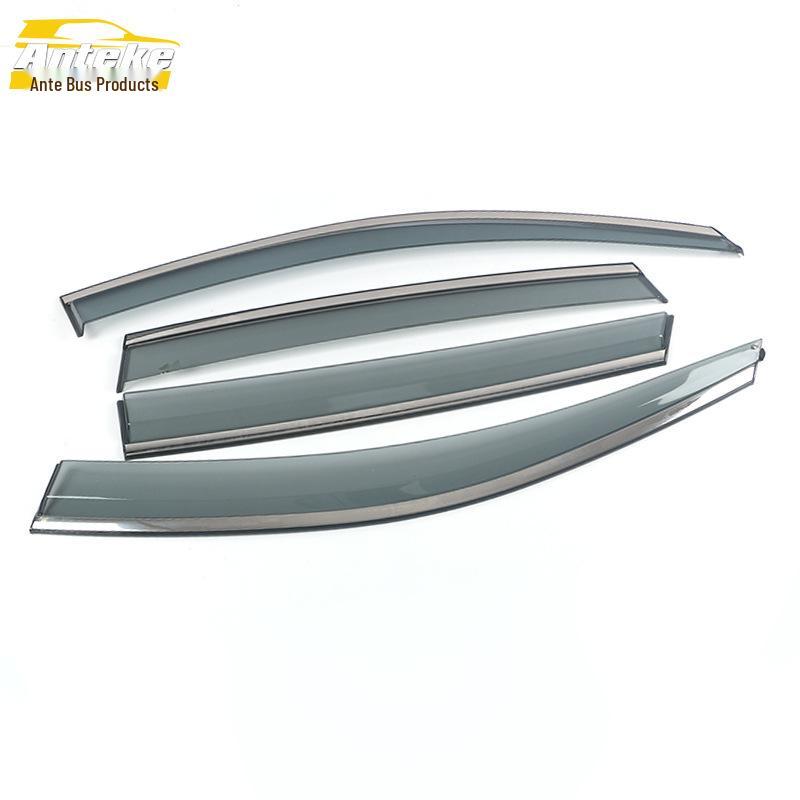 

BAIC Senova X65 3D Stainless Steel Rain Deflectors with Bright Strips