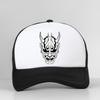 Devil Graphics Baseball Cap Unisex Fashion Outdoor Adjustable Summer Mesh Breathable Trucker Hat Sports