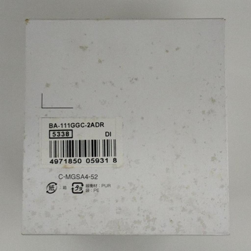 Used CASIO BABY-G BA-111GGC-2ADR BABY-G