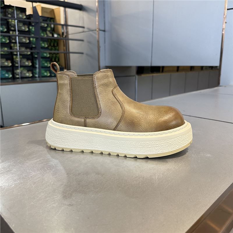 Herbst neue kurze Stiefel bequemer Schaft hässlich süß großer Kopf Persönlichkeit High-End xs