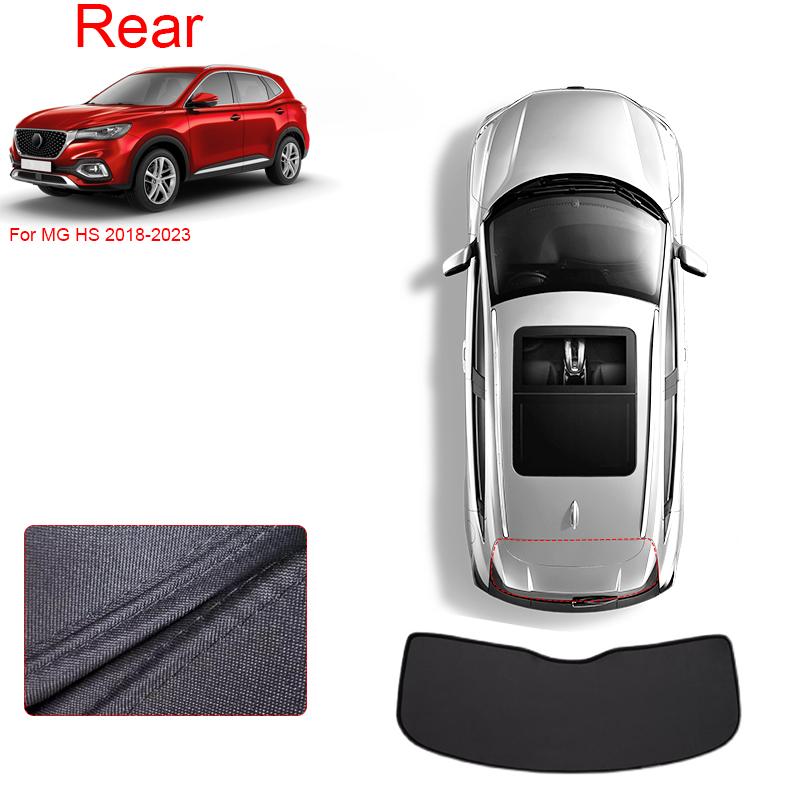 Car Black Windows Privacy Sunshade For MG HS 2018-Present Auto Anti-UV Heat Insulation Protect Cover Interior Accessories