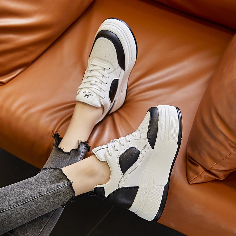 Innere Erhöhung neue Frühjahrs- und Herbst-Dicke Sohle Ins Sport- und Freizeitschuhe A