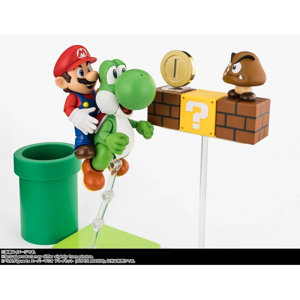 Super Mario Brothers S.h.figuarts Super Mario Brothers Playset  Super Mario 