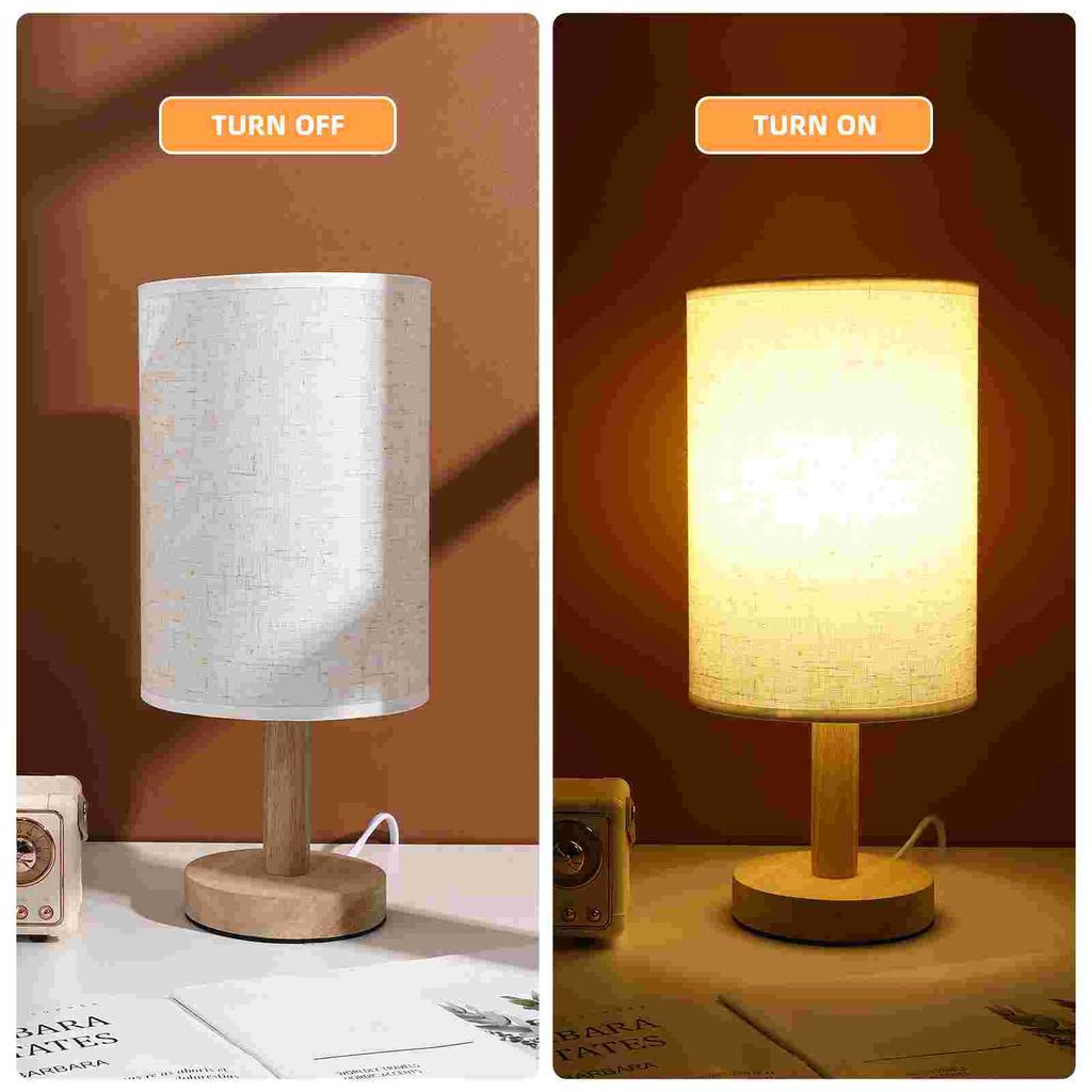 Linen Lampshade Farmhouse Light Fixtures Bulbs Candlestick Hotel for Floor Covers Office Holder