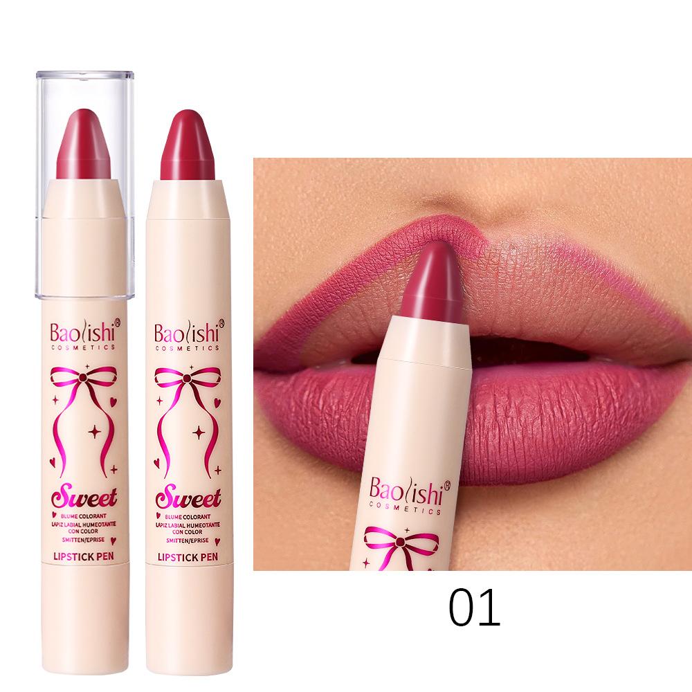 Creion contur buze 12 culori Nude Rose, machiaj tentă contur buze, rezistent la apă, de lungă durată, hidratant, tip creion, ruj stilou, machiaj buze