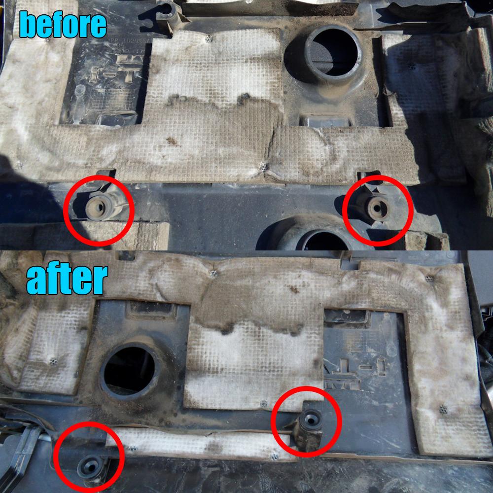 4X For Toyota Corolla Axio Fielder Isis Noah Voxy Engine Upper Cover Trim Rubber Grommet Mount Bush Buffer Sleeve Pad Cushion