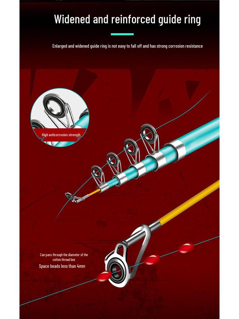 Super Hard Long-Cast Sea Fishing Rod Set