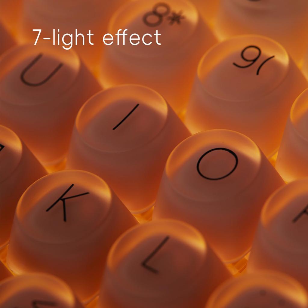 LOFREE DOT Foundation Mechanical Rechargeable Keyboard with 3 Connection Certified for Technical Keyboard, Hot-Swap Methods, Compliance.