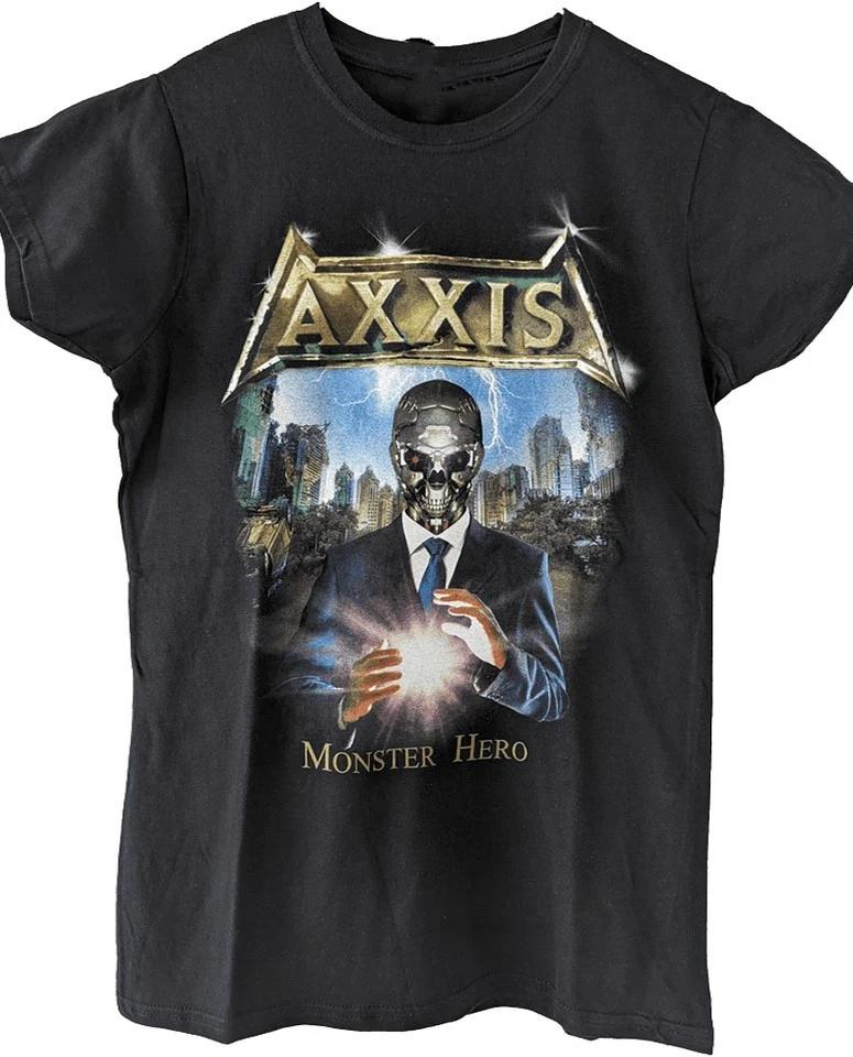 Axxis Band Monster Hero Tee Shirt Black Unisex S-5XL E2005 M