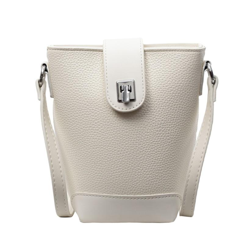 Foreign Style Ins Versatile Bucket Small Bag Women's 2025 New Summer Niche Design Mobile Phone Bag Shoulder Messenger Bag
