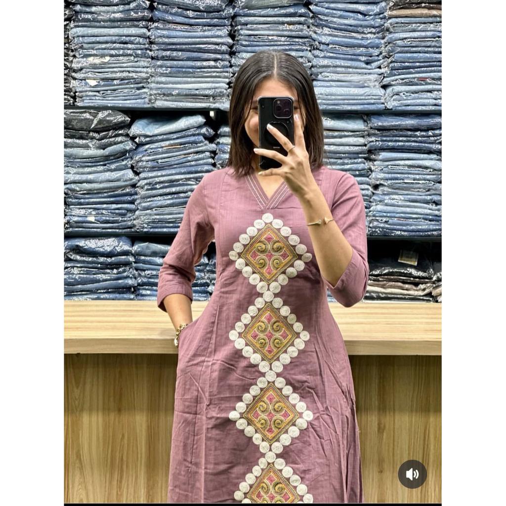 Women Office Wear Ethnic Kurti Pant Set Indian Bollywood Top Tunic Kurta Set