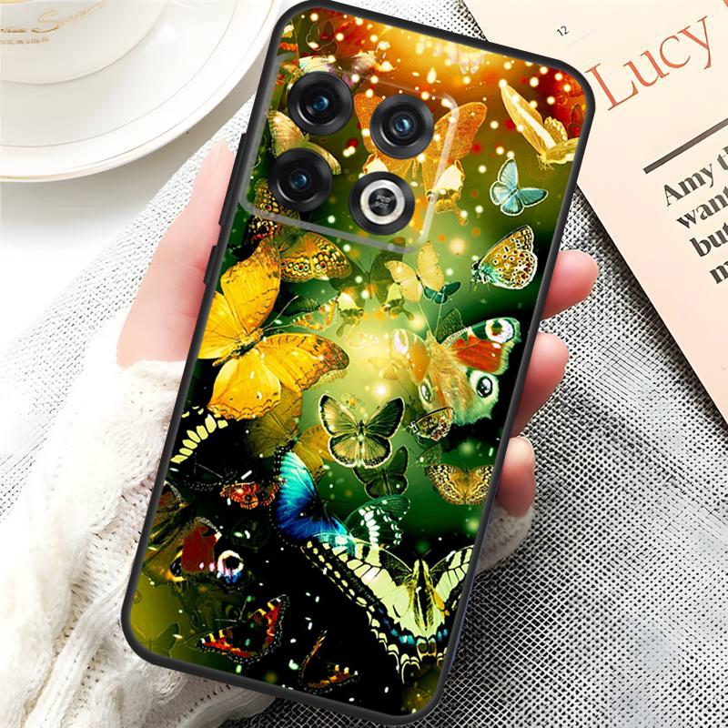 

Colorful Butterfly Cover For OnePlus 15 13 13R 13T 12 12R 10T 11 10 Pro OnePlus Nord CE 5 3 4 Lite N20 N30 Case OnePlus Nord 5