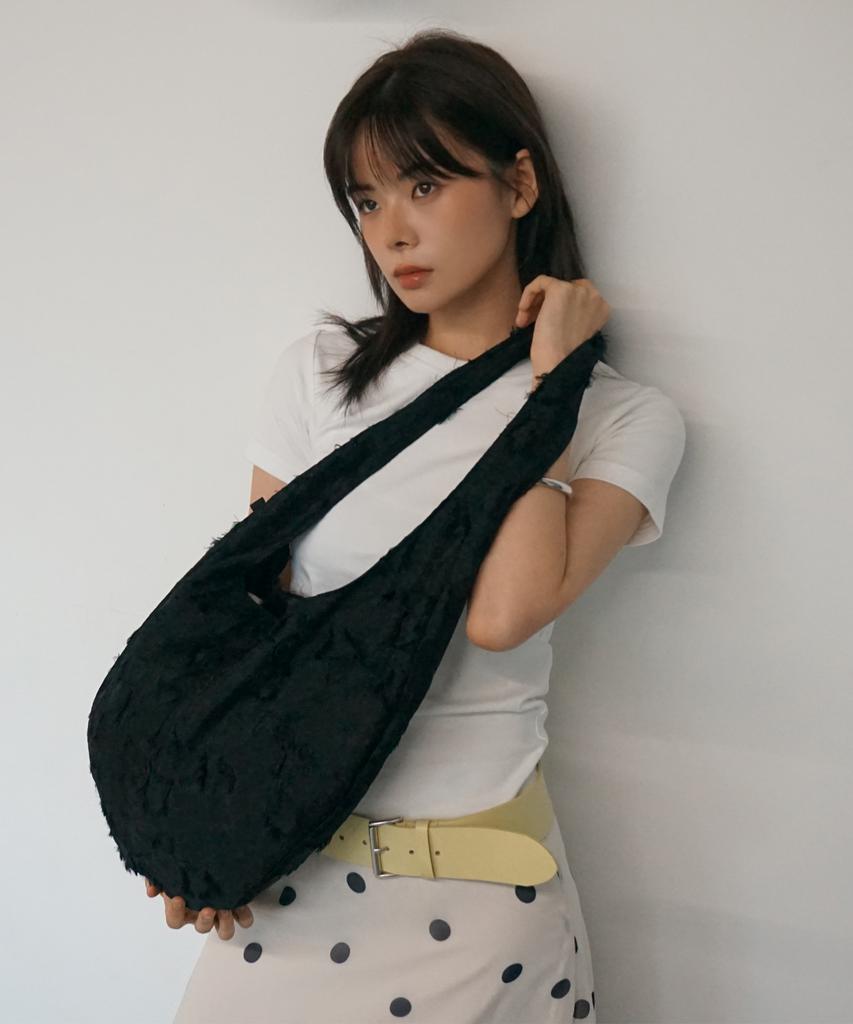 Salbol Fig Jacquard Bag [Black]