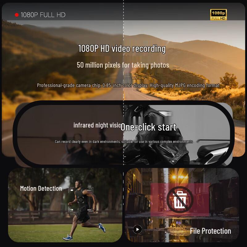 Aigo S1 Portable HD Body Camera (CN version)