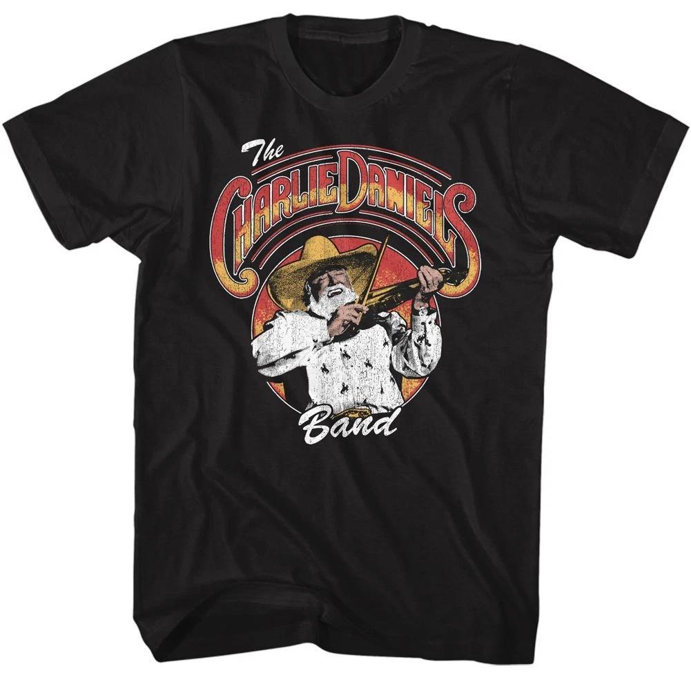 Charlie Daniels Band Logo And Fiddlin Music  Children s T-shirt 100