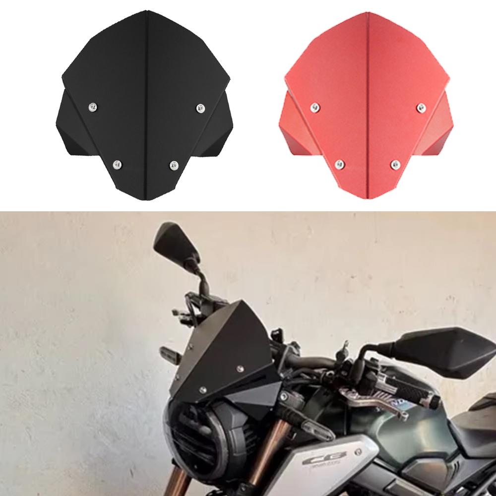 Windscreens For Honda CB650R Neo Sports Cafe 2019-2025 Windscreen CB1000R 2018-2020 Wind Deflector Screen Motorcycle Windshield
