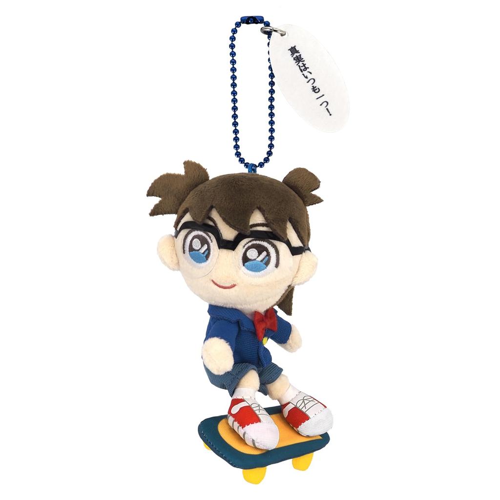 Sanei Boeki Detective Conan Fluffy Friends Conan Skateboard ver. (Mascot) W6×D8.5×H14cm Plush Toy FCM01