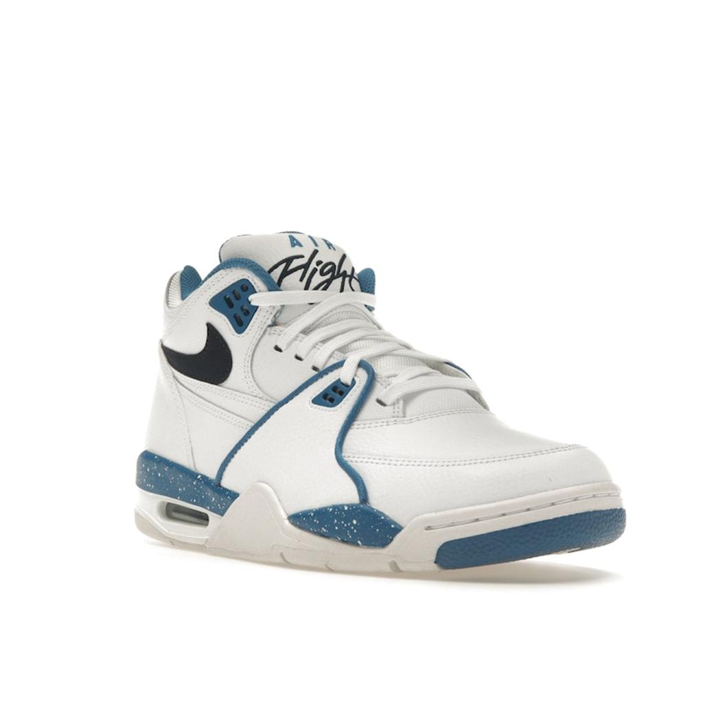Nike Air Flight 89 Brigade Blue Men Sneakers White Dark-Obsidian 306252-116