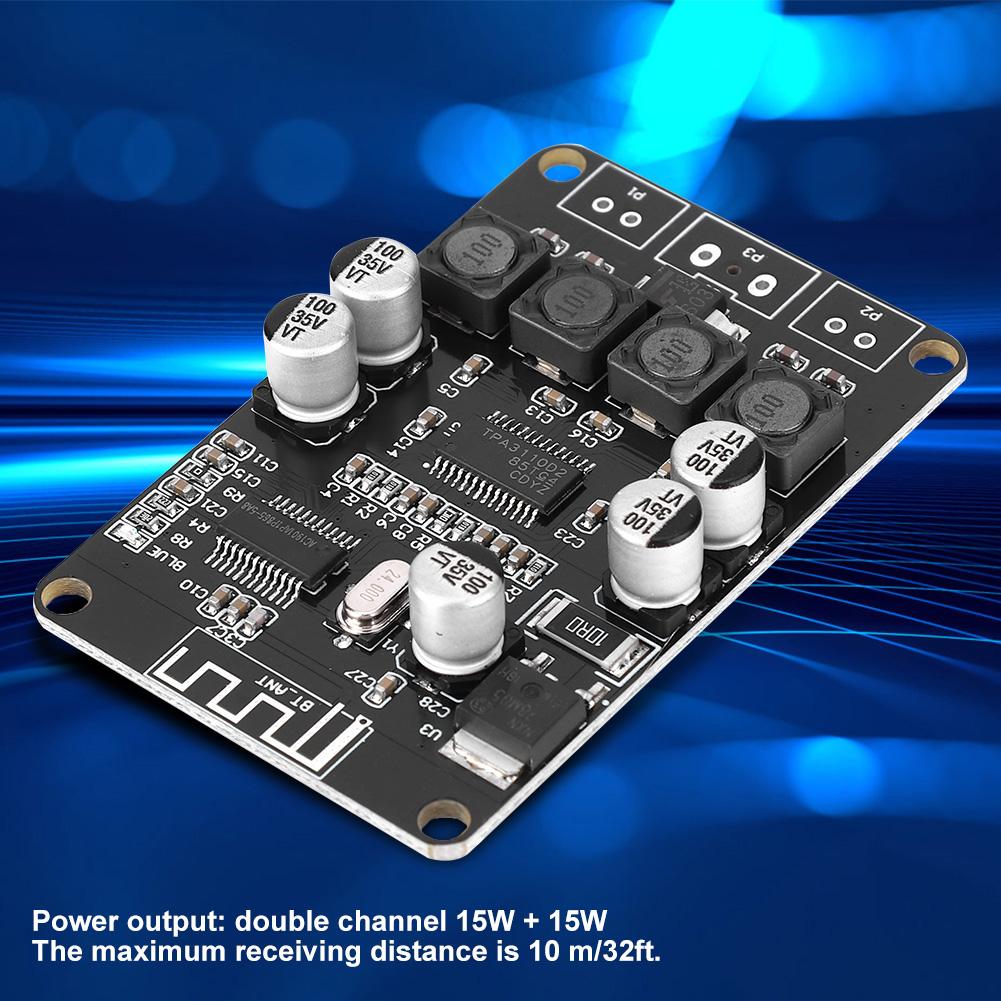 VHM 313 TPA3110 2x15W Zweikanaliger digitaler Stereo-Bluetooth-Audioverstärker Leistungsverstärkerplatine