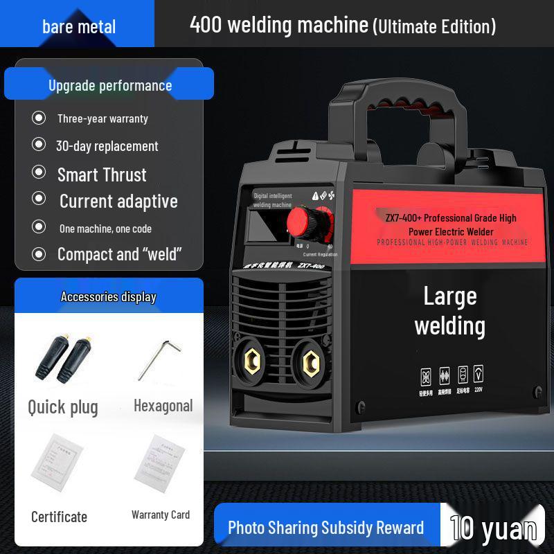 500 Electric Portable Dual Voltage Welder: 220V/380V Industrial-Grade Household Laser DC Welder