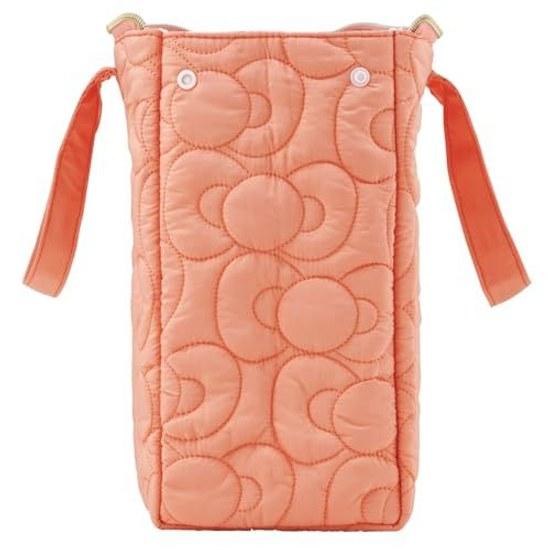 Skater quilted fabric insulated lunch bag pocket Sanrio Hello Kitty drawing KBCB5-A