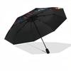 1pc Sekiro Shadows Automatic Umbrella   8 Rib Portable Folding Black Iron Frame for Outdoor, Beach, Travel, Beach Umbrella 219