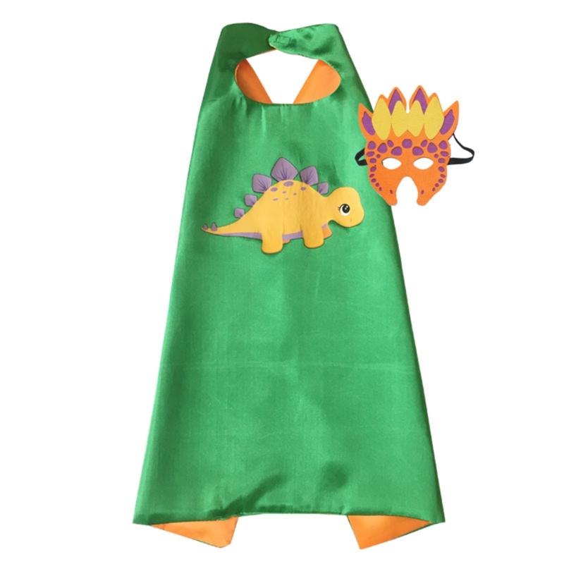 Dinosaur Costume Set Dinosaur Caped with Masks Animal Dress Up Costume Kit