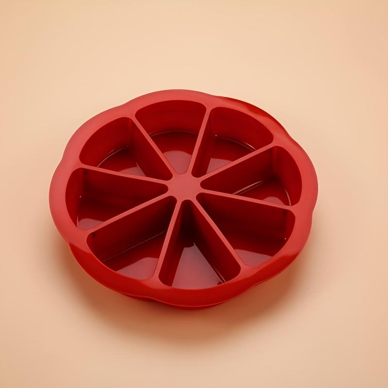 Silicone Triangle Cake Mold Set - Non-stick, 8-well Baking Pan for Brownies, Pancakes, Cupcakes,Etc. - Perfect for Weddings,Festivals and Daily Baking