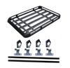 TUIYIDUO Universal Aluminum Roof 140cm 100cm 150kg Load Car Compatible with SUVs and Easy Ideal for Outdoor and Includes Japanese Instructions
